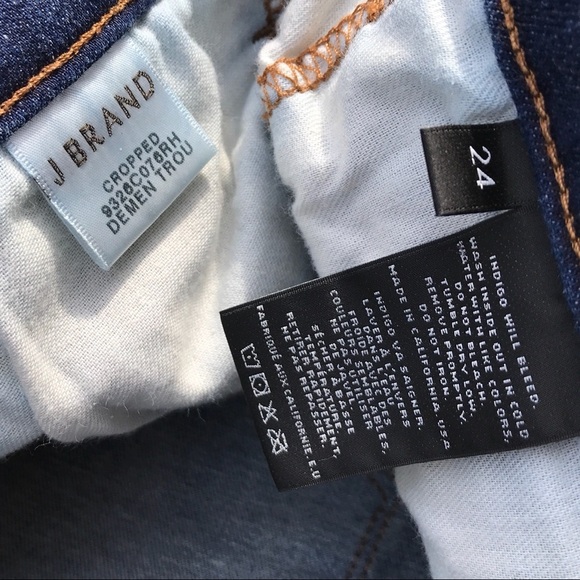 J BRAND skinny Demented trouble Jeans 24 destroy - Picture 7 of 8